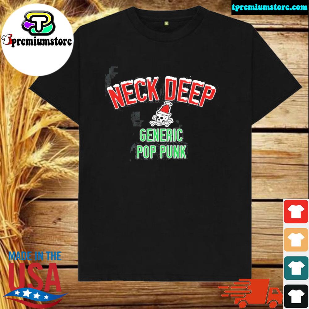 Official neck deep generic pop punk christmas edition 2.0 shirt