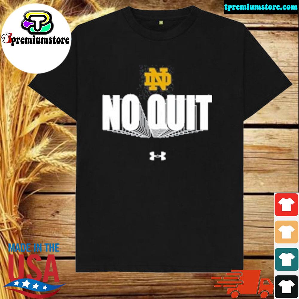 Official notre dame fighting irish under armour shooter performance shirt