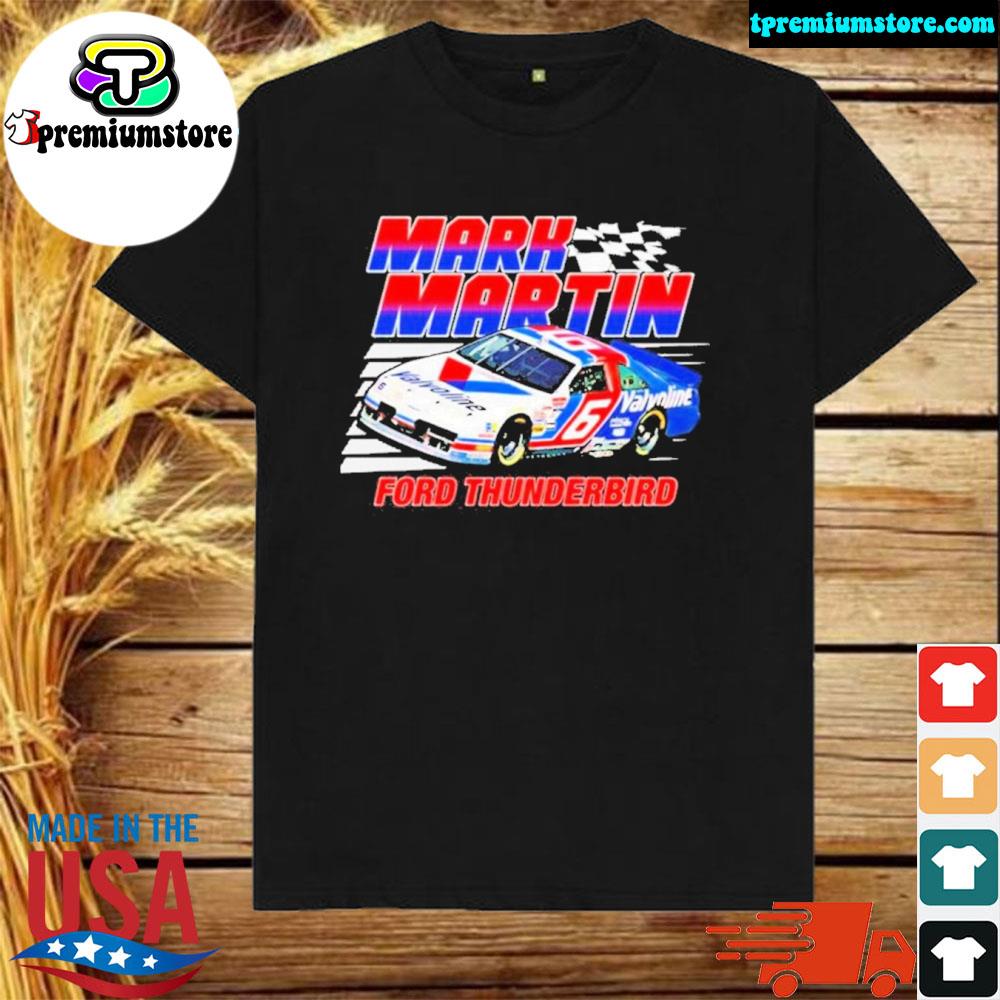 Official number 6 Nascar Driver 90s Style Mark Martin Shirt