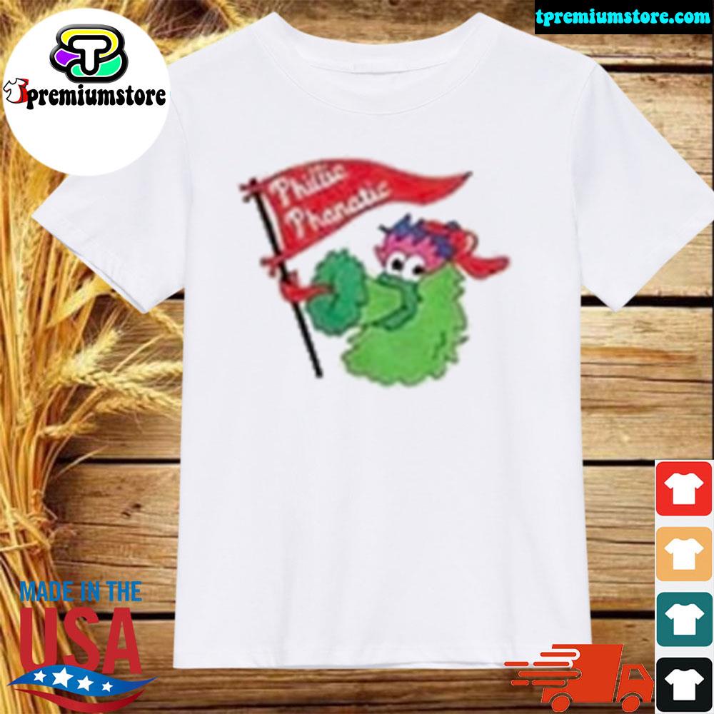 Official phillies Phanatic Phillies Dancing On My Own Double Sided Shirt