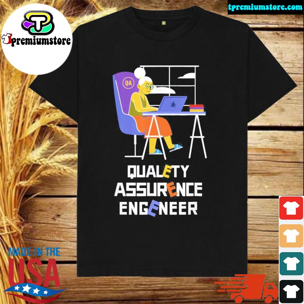 Official qA Engineer Coding Programmer Quality Assurance Funny T-Shirt