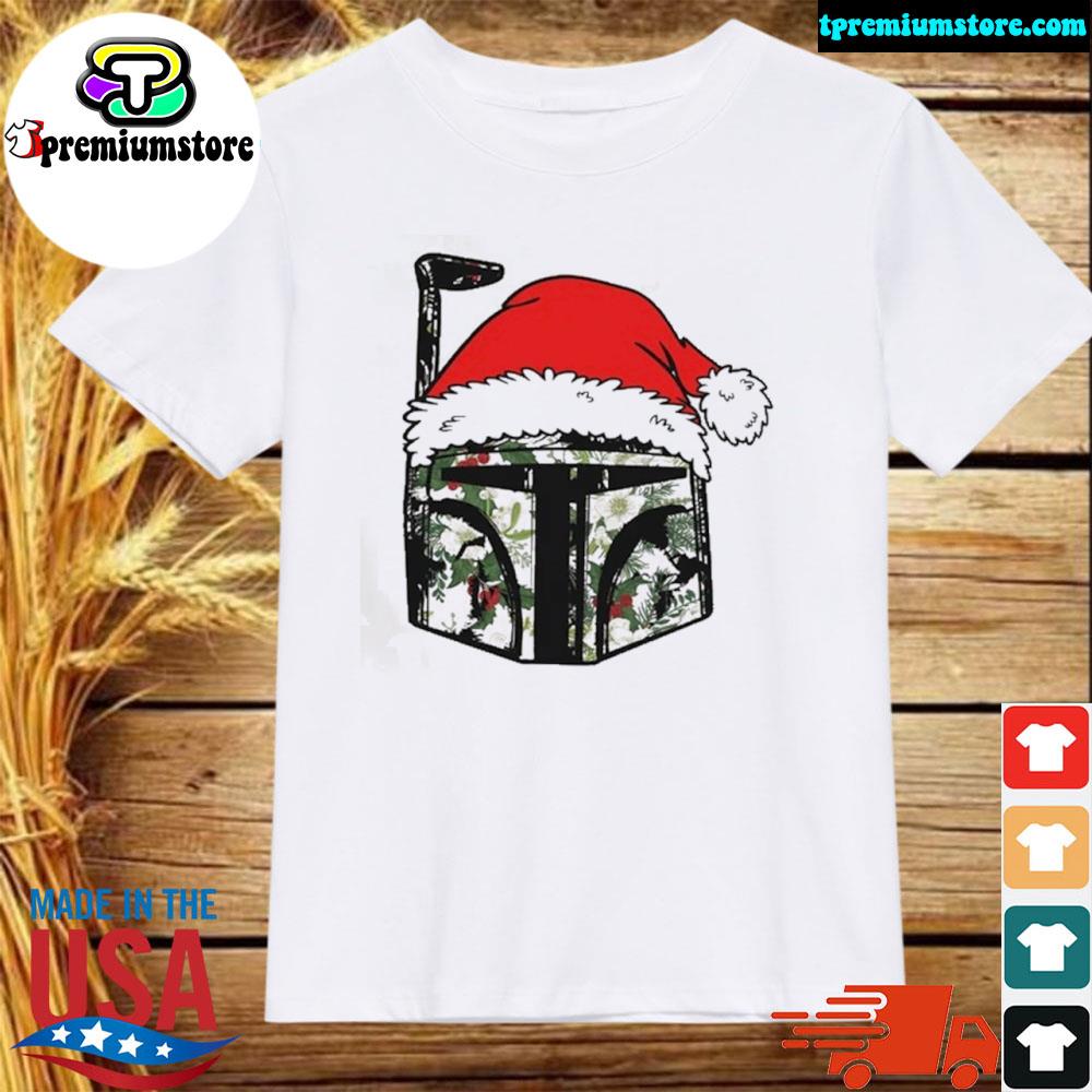 Official santa Hunter Helmet Christmas T-shirt