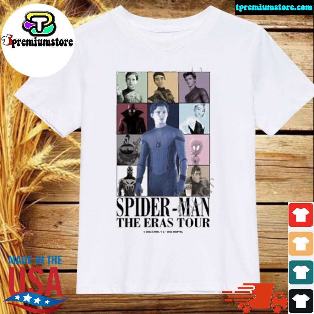 Official sony pictures uk spiderman the eras tour shirt