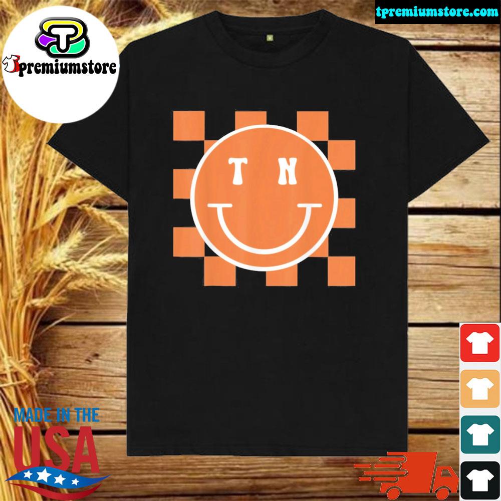 Official tennessee Retro Happy Checkerboard Shirt