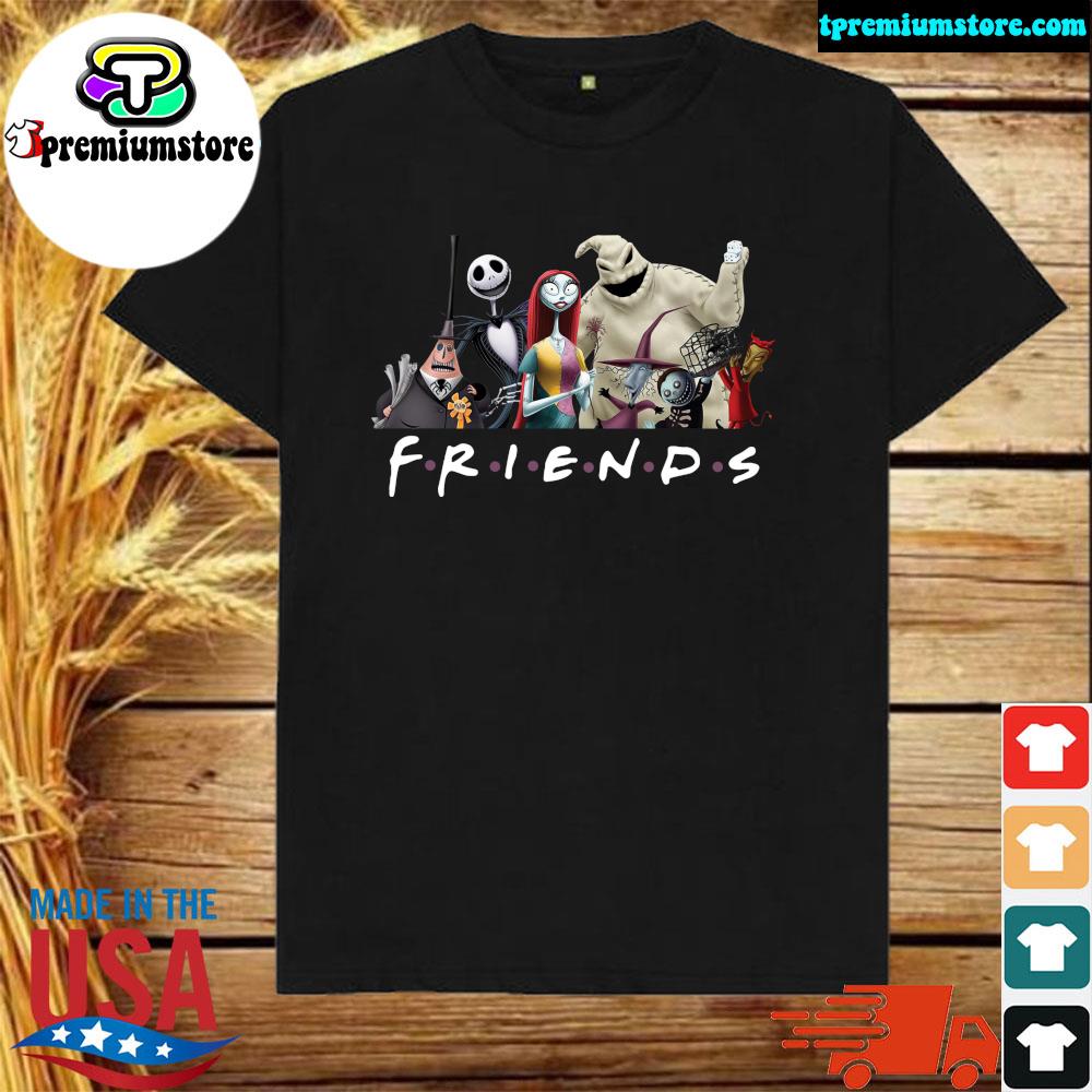 Official the Nightmare Before Christmas Characters Friends Shirt