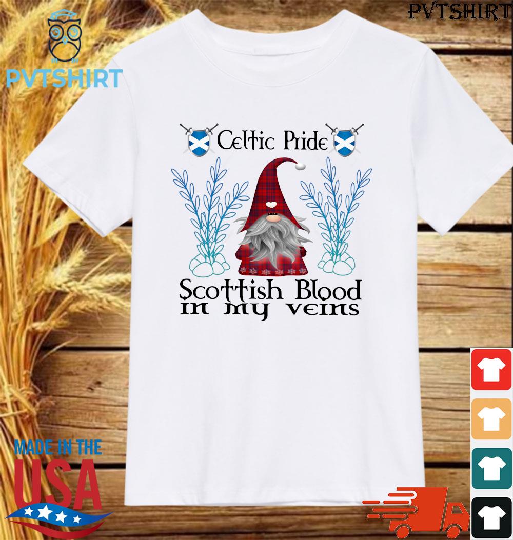 Celtic Blood Runs Through My Veins Scottish Pride' Men's Longsleeve Shirt